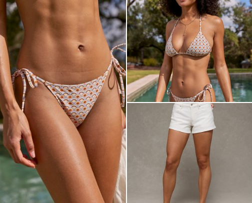 aerie is on it yall🤭 cover photo collage