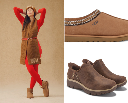 Comfy, cozy, for your feet cover photo collage