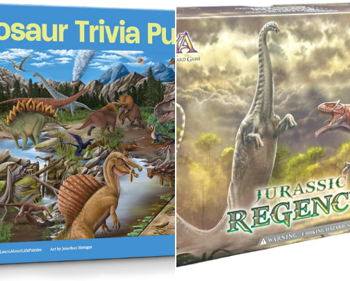 Paleontology Themed Products cover photo collage