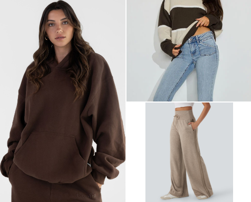 🍁🍂ESSENTIAL fall clothes☁️⛅️ cover photo collage