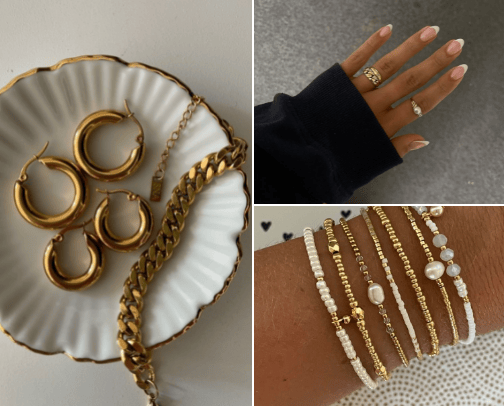 Staple Jewellery cover photo collage