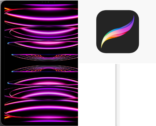 Everything you need to do great digital art on iPad. cover photo collage