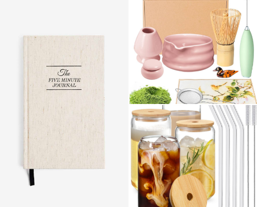 The Ultimate Aesthetic Morning Routine & Self-Care Essentials cover photo collage