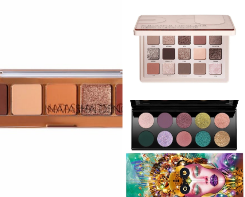 My favorite eyeshadow palette brands cover photo collage