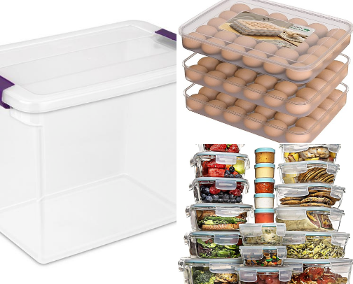 Fridge Organization Tips & Products That Actually Work cover photo collage