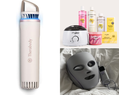 "Treat Yo' Self: Spa Day Edition" cover photo collage