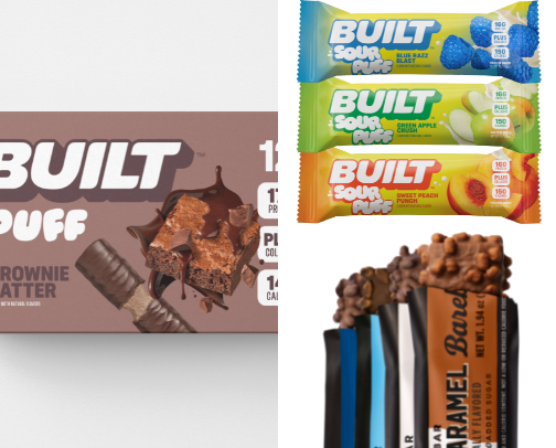 Best Tasting Protein Snacks cover photo collage