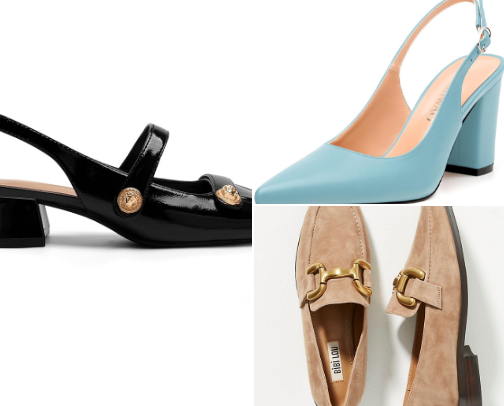 Where style meets Sole” 👠 cover photo collage