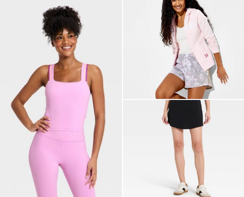 Target Everyday Activewear Essentials cover photo collage