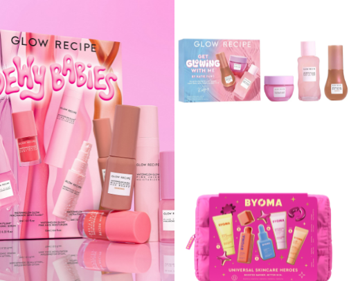 GIFTS FOR HER: GIFT SETS (UNDER $50) cover photo collage