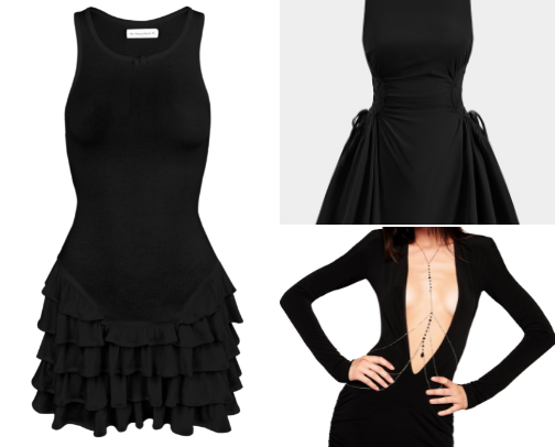 Little Black Dress (LBD) cover photo collage