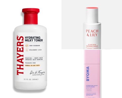 Glass Skin Makeup Routine- Budget Friendly⭐️ cover photo collage