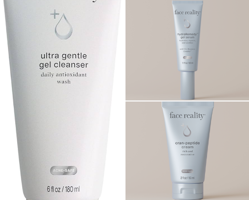 Acne Prone Skin Care Routine cover photo collage