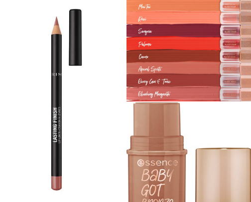 Make up products cover photo collage