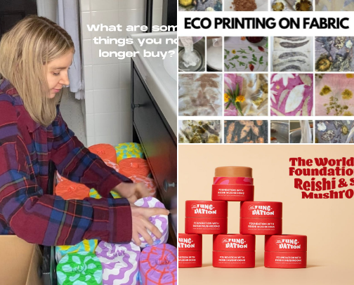 Bloom: For The Sustainable Expert🌻 cover photo collage