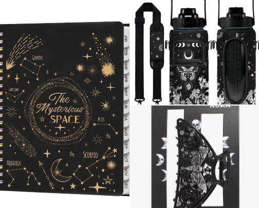 Dark Whimsical Mom finds cover photo collage