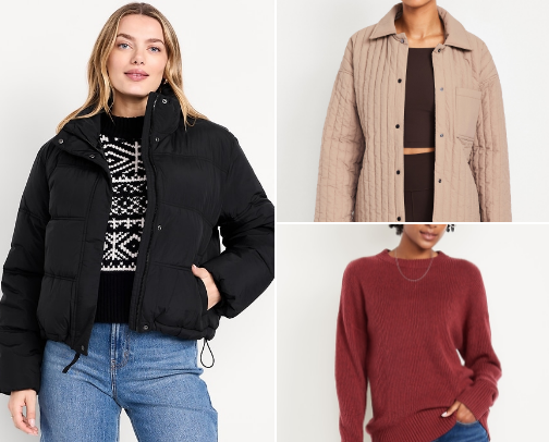 50% off OldNavy until 10/22 cover photo collage