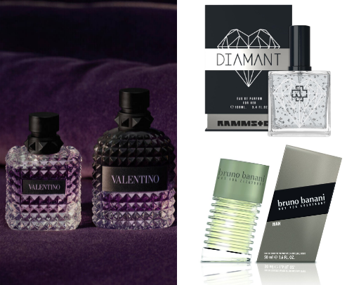 Parfums: für Damen und Herren cover photo collage