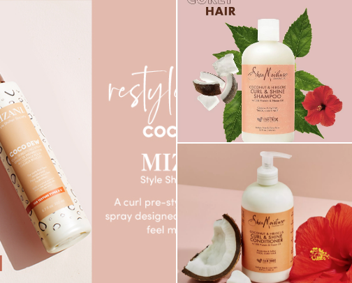 My Secret to Perfect Curls
#MyCurlyJourney cover photo collage