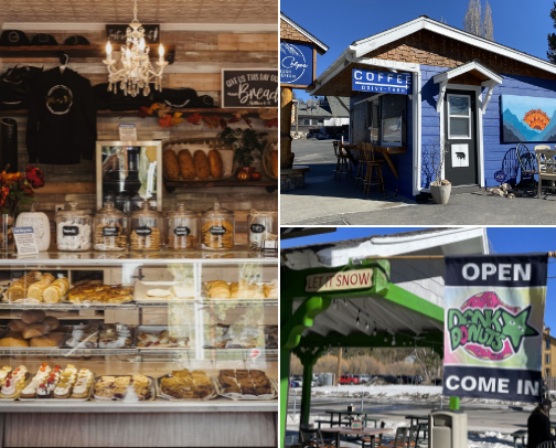 drinks + pastries 🥐 cover photo collage