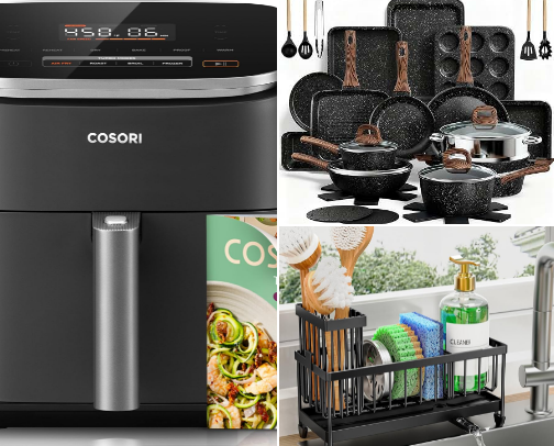 Home Essentials you need for your kitchen cover photo collage