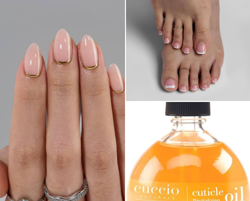 The Best At Home Nails cover photo collage