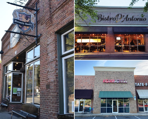 Where to eat- Waxhaw cover photo collage