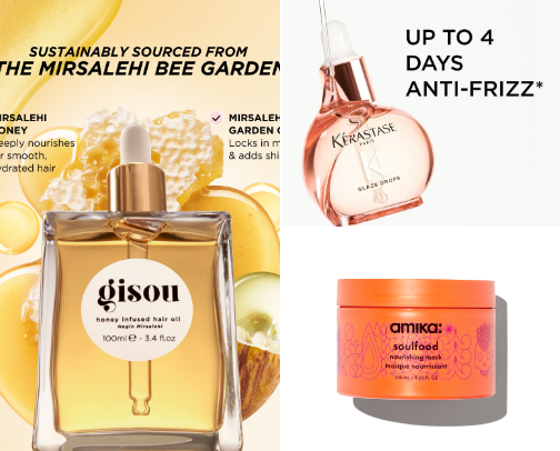 💆‍♀️My list for shiny and well-groomed hair🧖‍♀️ cover photo collage