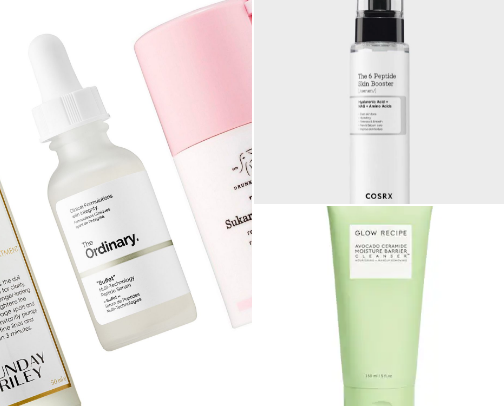 Fave Skincare cover photo collage