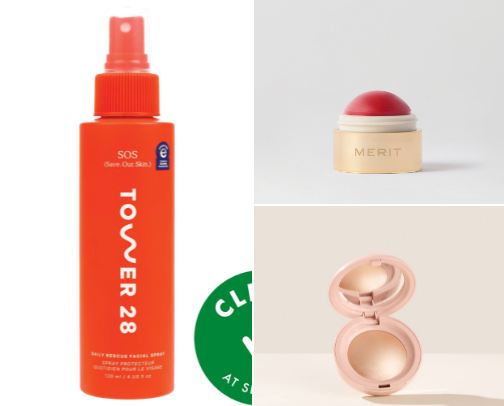 Makeup and skincare products that have me glowinggg!!! cover photo collage