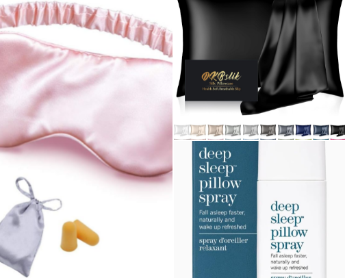 Calm Night Routine Must-Haves. cover photo collage
