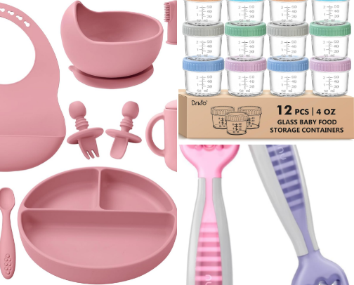 Ella’s Mealtime Favorites 🍓🍼 (Mom-Approved Essentials) cover photo collage