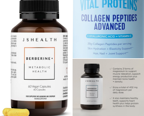 Health is wealth cover photo collage
