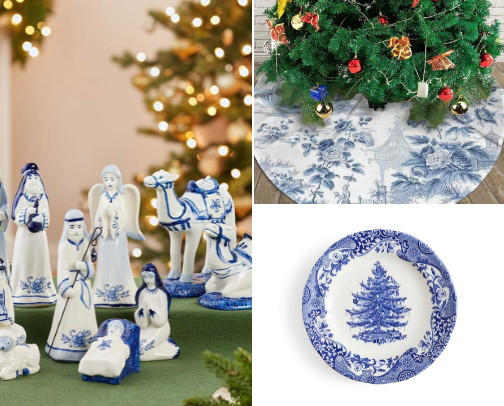 Blue Christmas cover photo collage