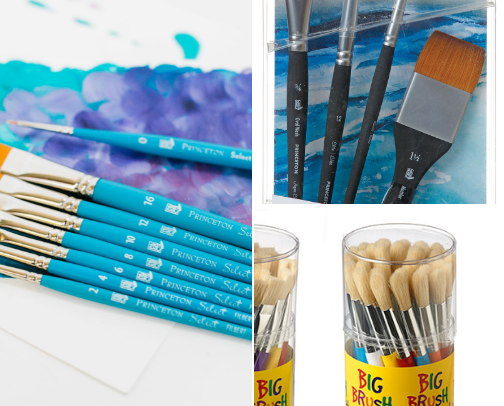 Art Supplies for Beginners cover photo collage