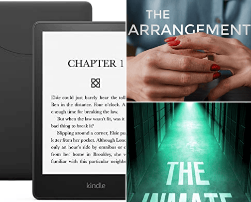 Book lover cover photo collage