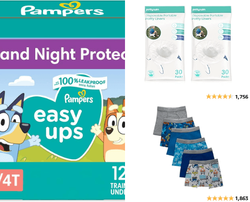 Potty Power Playbook: Essentials, Fun Add-Ons, Resources cover photo collage