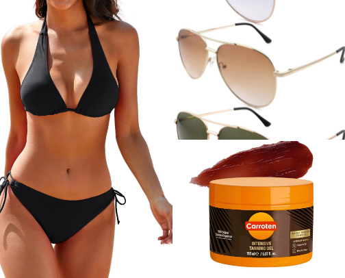 Beach Go Bag cover photo collage