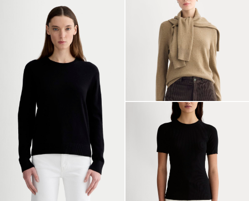 Wardrobe Basics That Don't Go Baggy cover photo collage
