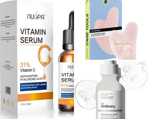 Skincare for Dull Skin + Puffiness - Top Rated cover photo collage