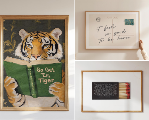 Etsy artwork for home ✨🖼️ cover photo collage