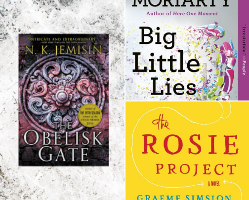 Here’s some great books recommendations in genres: Crime/Thriller, Romance, and Fantasy cover photo collage