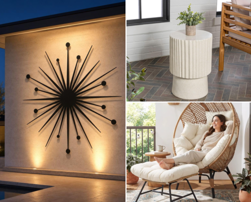 Cozy Outdoor Living & Garden Retreat cover photo collage