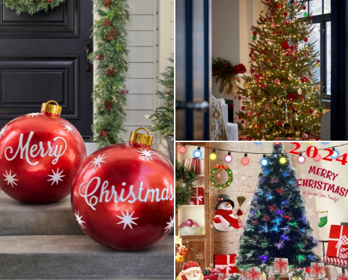 Christmas Decors cover photo collage