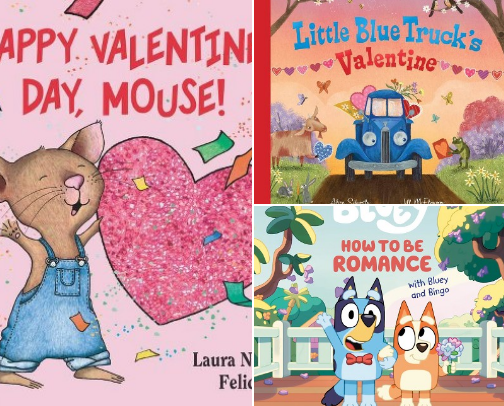 Valentines Books for Children 💕 cover photo collage