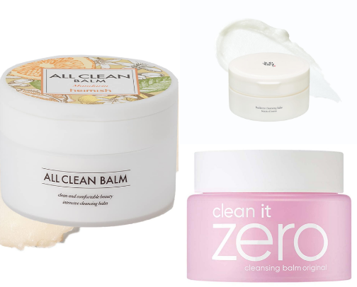 The Best Korean Cleansing Balms🤍 cover photo collage