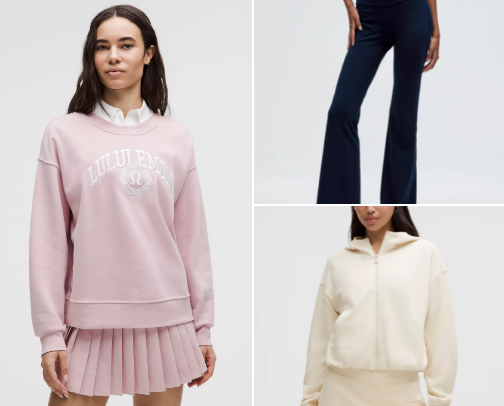 Lululemon Sports Woman Collection 2025 cover photo collage