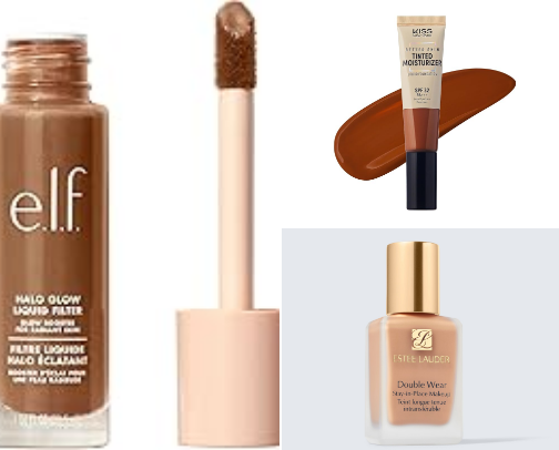 Everyday Drugstore makeup cover photo collage