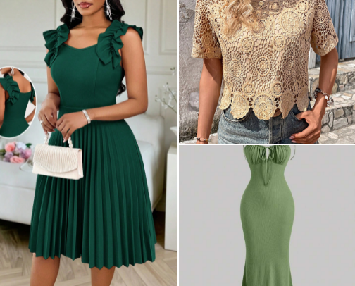 Women Clothing cover photo collage