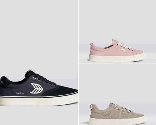 Cariuma shoes cover photo collage